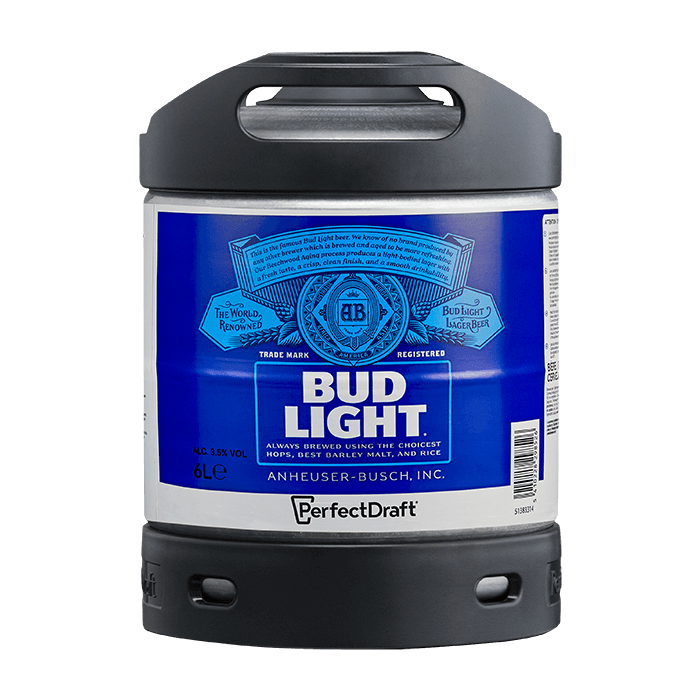 Short Date Bud Light 6L Keg BBE Jan 23